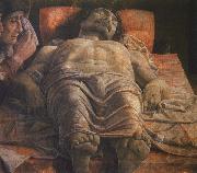 Andrea Mantegna klagan over den dode kristus Germany oil painting artist